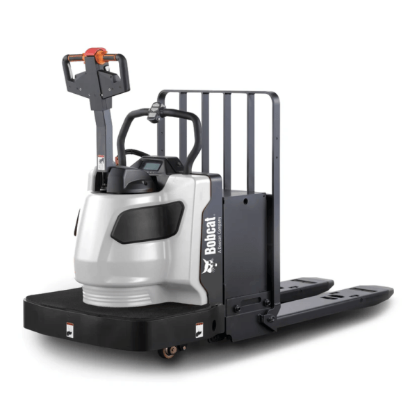 ELECTRIC POWERED END CONTROLLED RIDER PALLET JACK