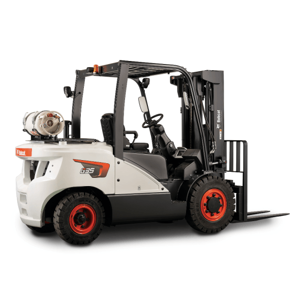 4-7K ENGINE POWERED FORKLIFT WITH PNEUMATIC TIRES - Image 4