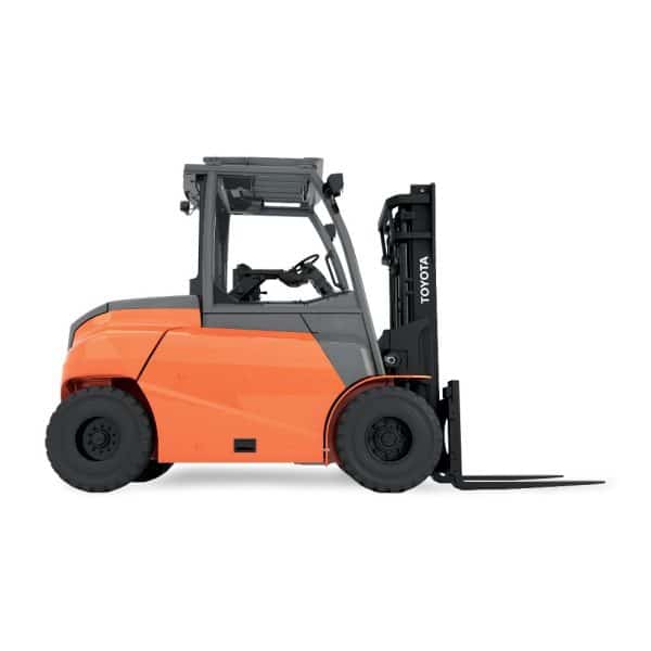 80V ELECTRIC POWERED PNEUMATIC TIRE FORKLIFT - Image 4