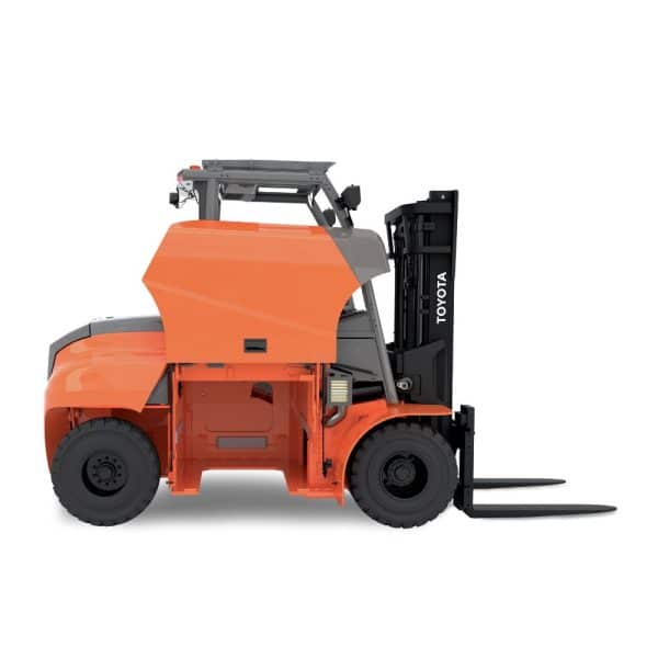 80V ELECTRIC POWERED PNEUMATIC TIRE FORKLIFT - Image 2