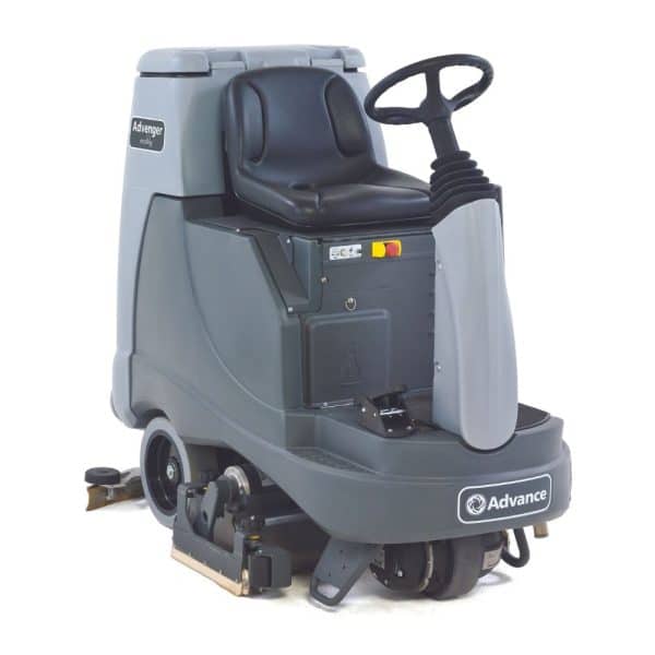 RIDER SCRUBBER WITH 28" CLEANING PATH