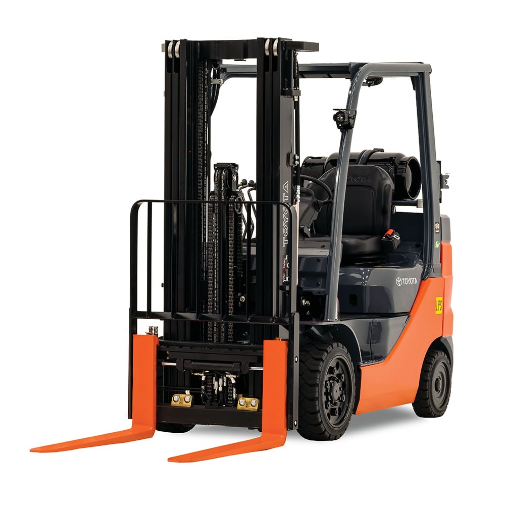 Featured image for “4-6,500 LBS CUSHION TIRE FORKLIFT”