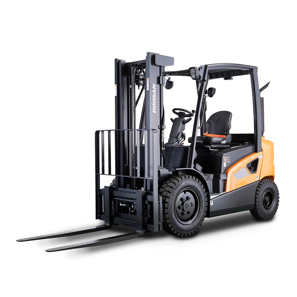Featured image for “4-7K DIESEL POWERED FORKLIFT WITH PNEUMATIC TIRES”