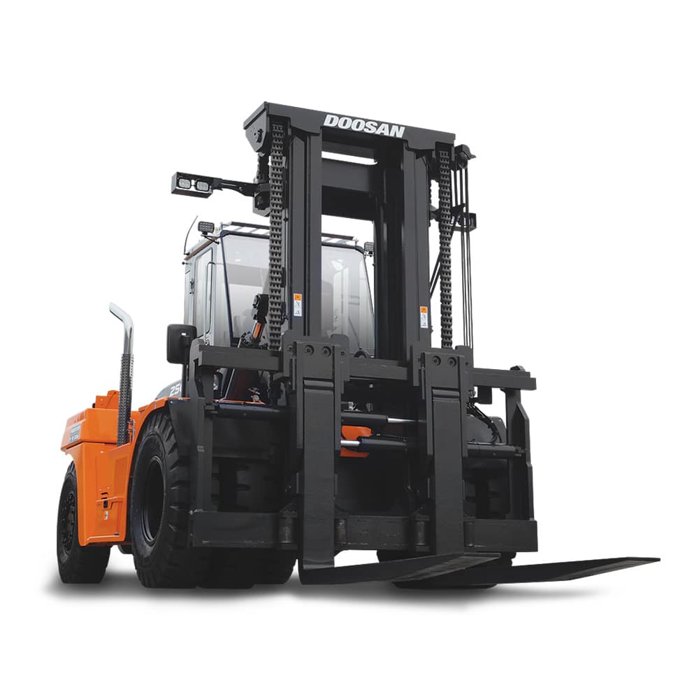 Featured image for “40-55K DIESEL POWERED FORKLIFT WITH PNEUMATIC TIRES”
