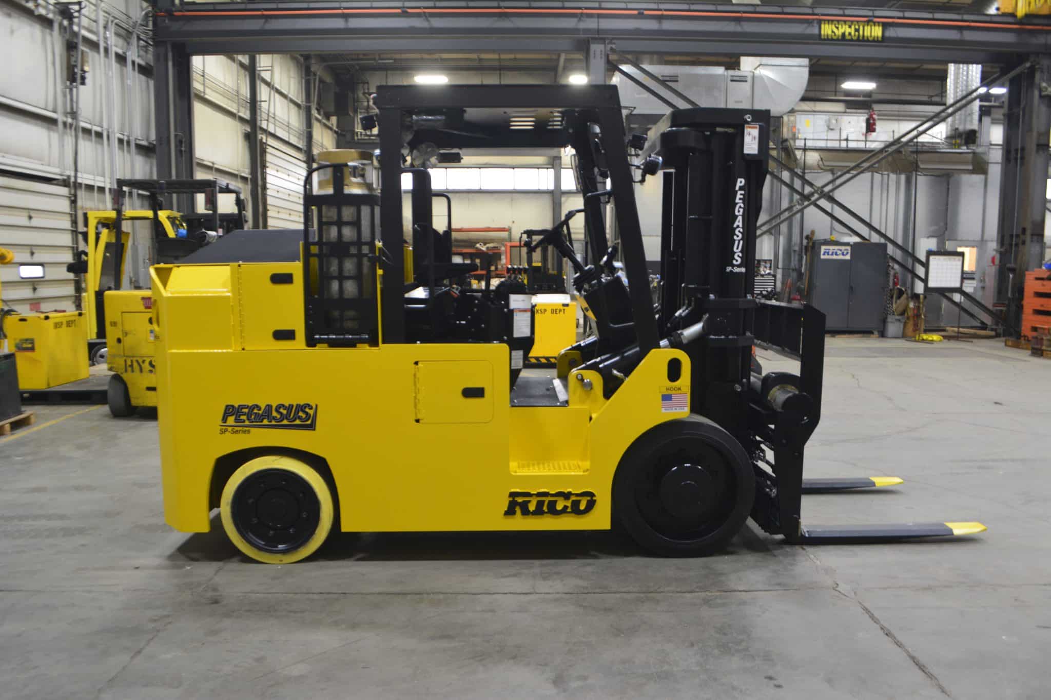Featured image for “Pegasus Large Capacity Cushion Tire IC and Electric Lift Trucks”
