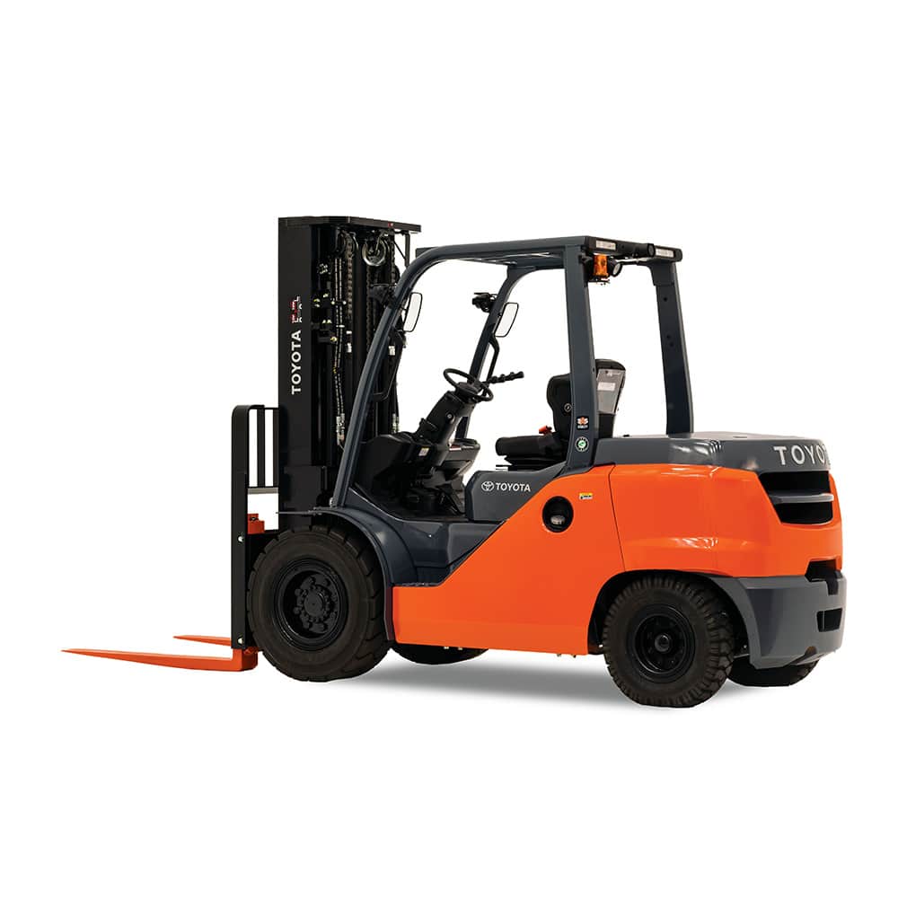 Featured image for “8-11K ENGINE POWERED FORKLIFT WITH PNEUMATIC TIRES”