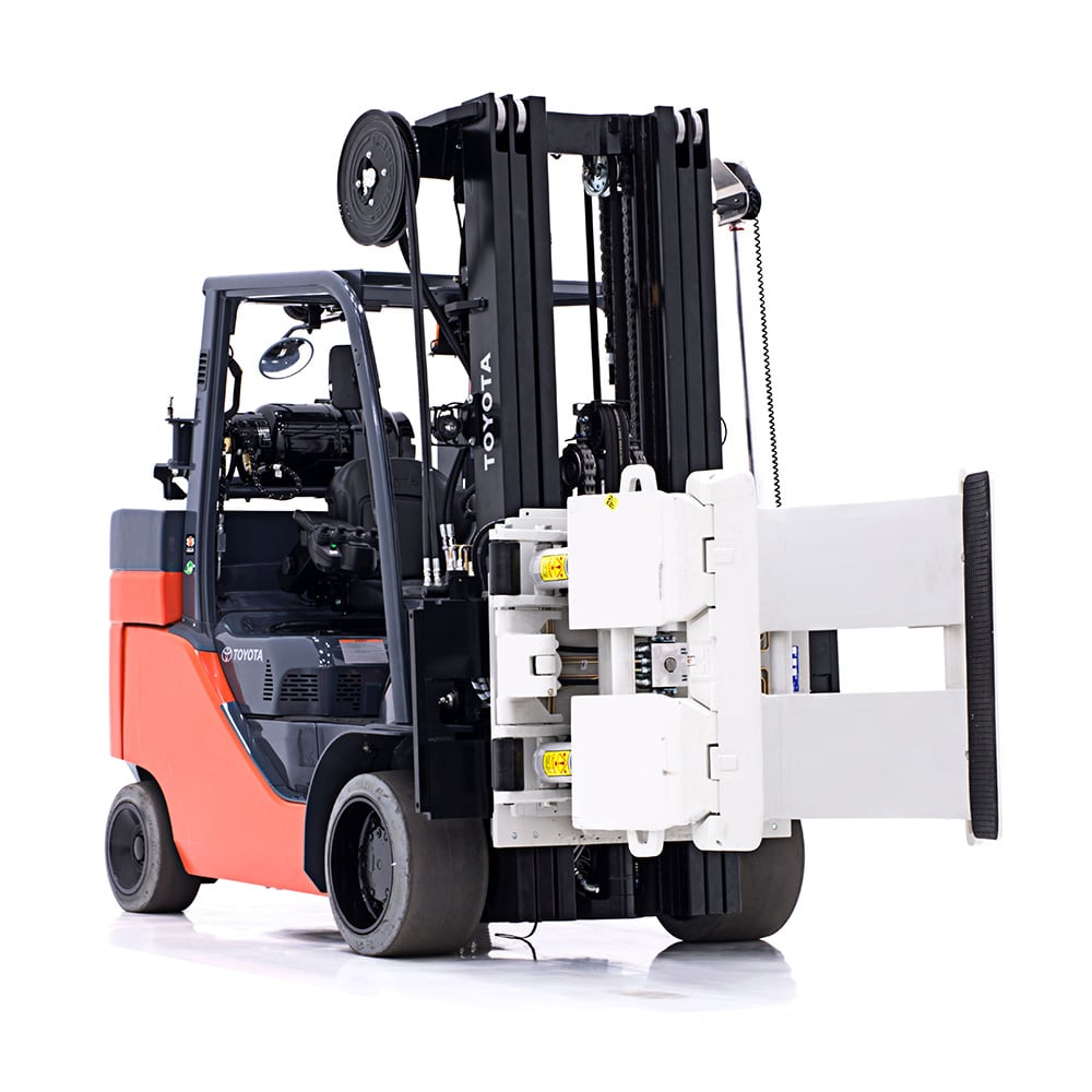 Featured image for “12K ENGINE POWERED PAPER ROLL SPECIAL HANDLING FORKLIFT”