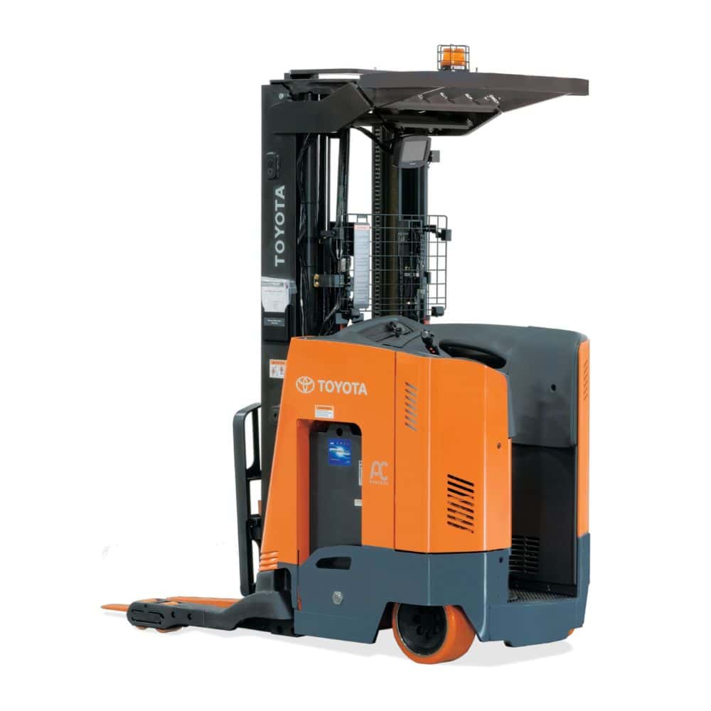 Featured image for “SINGLE AND DOUBLE ELECTRIC POWERED REACH TRUCK”