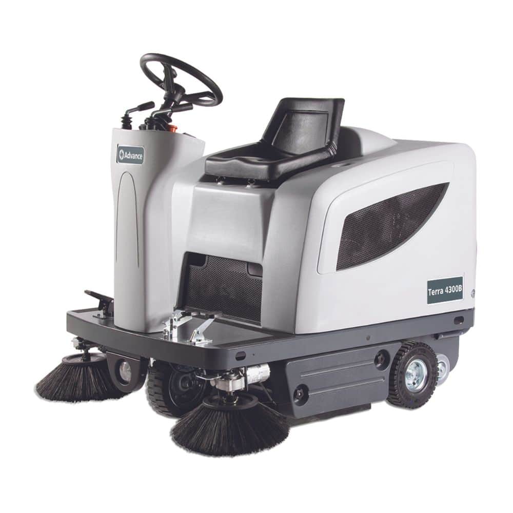 Featured image for “RIDER SWEEPER WITH 46″ CLEANING PATH”