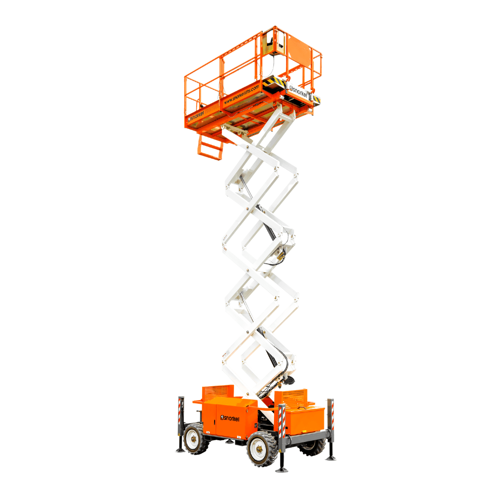 Featured image for “S3370BE COMPACT BI-ENERGY ROUGH TERRAIN SCISSOR LIFT”