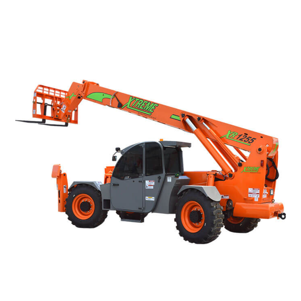 Featured image for “XTREME 12K ENGINE POWERED HIGH PIVOT ROLLER BOOM TELEHANDLER”