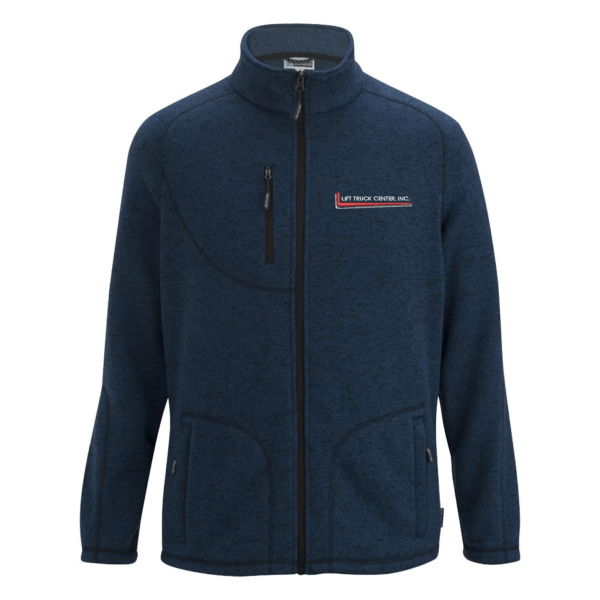 Mens Sweater Knit Fleece Jacket 3