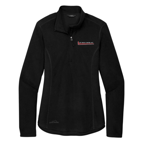 Eddie Bauer® Ladies 1/2-Zip Microfleece *Special Order* - Image 2