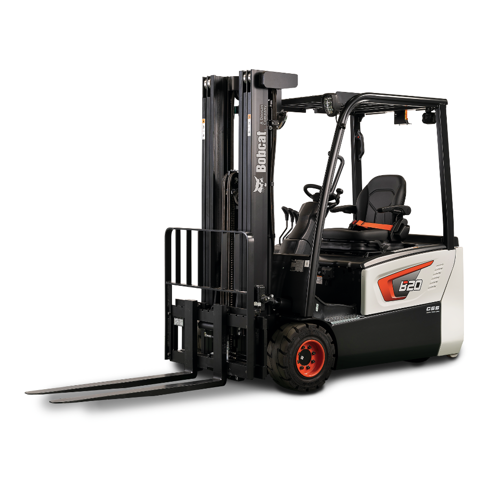 Featured image for “THREE WHEEL ELECTRIC POWERED SITDOWN FORKLIFT”
