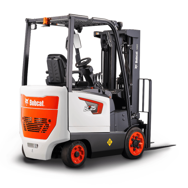 4-6.5K FOUR WHEEL ELECTRIC POWERED FORKLIFT - Image 2