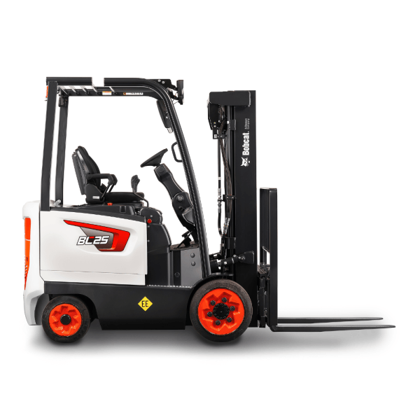 4-6.5K FOUR WHEEL ELECTRIC POWERED FORKLIFT - Image 3