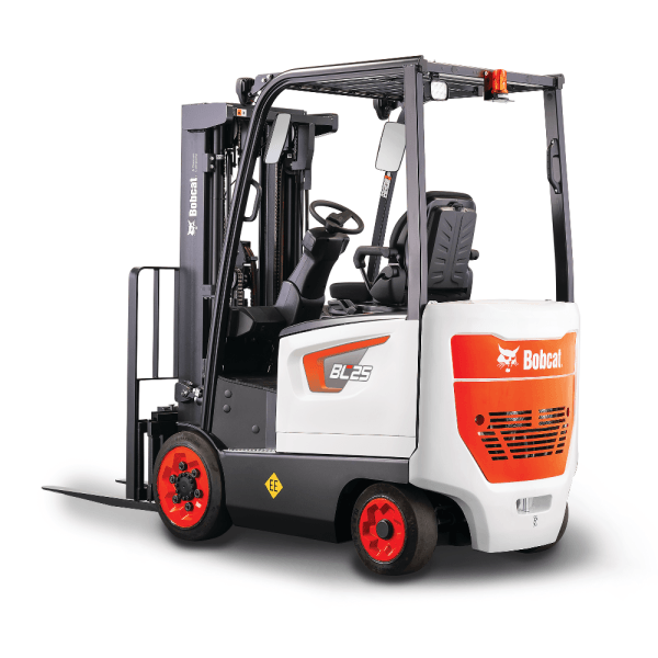4-6.5K FOUR WHEEL ELECTRIC POWERED FORKLIFT