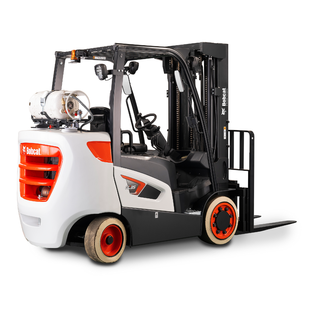 Featured image for “8-12K ENGINE POWERED CUSHION TIRE FORKLIFT”