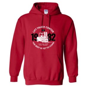 Est. 1982 Hoodie Design 2 Cherry Red