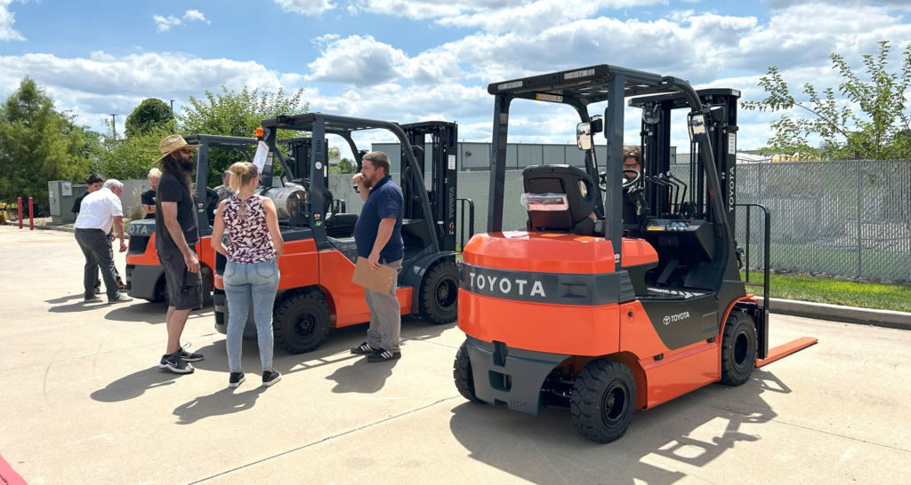 National Forklift Safety Day: Why Operator Training Isn't Optional 2 Operator Training at Lift Truck Center with Toyota Forklifts for National Forklift Safety Day
